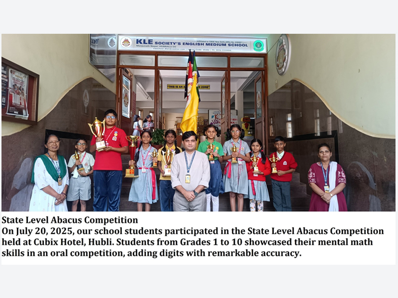 State Level Abacus Competation