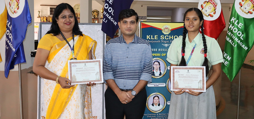 Our students have participated in MUN and won prizes
