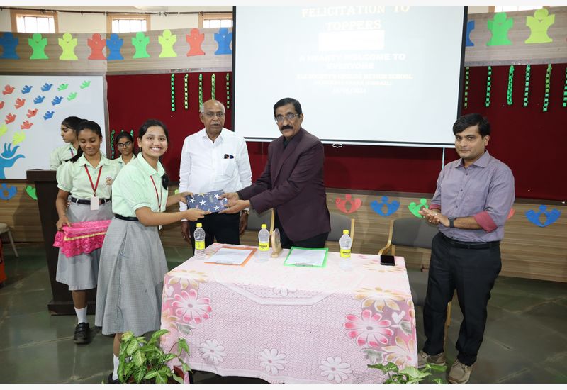Felicitation to toppers 2023-2024