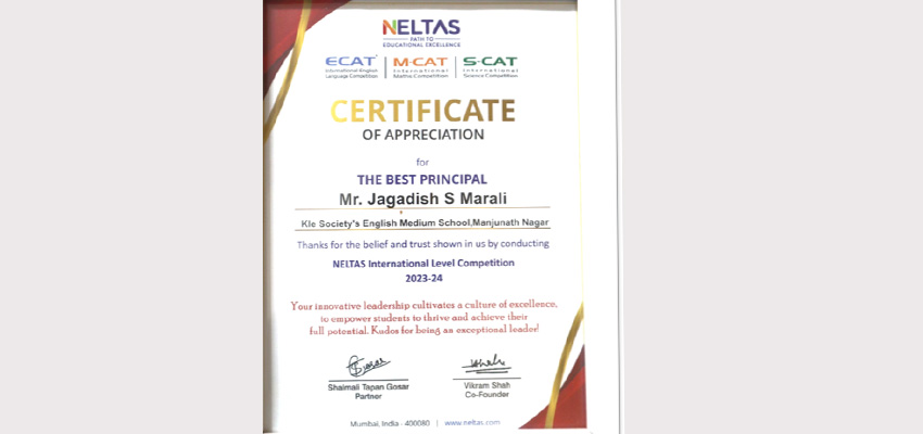Our students have participated in MUN and won prizes