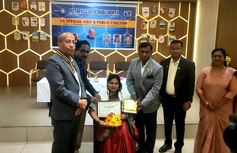 Best Scouter Award to Nagaraj Kundgol Sir