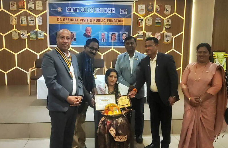 Best Scouter Award to Nagaraj Kundgol Sir