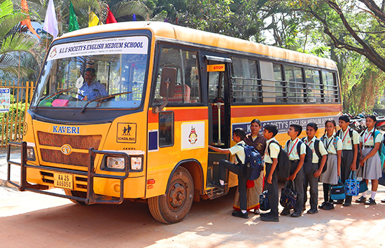 transportation-kle-school-manjunath-nagar